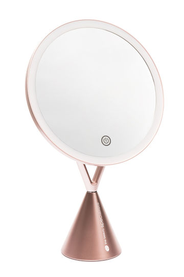 Rio Makeup Mirror Tabletop with Light 34x34cm