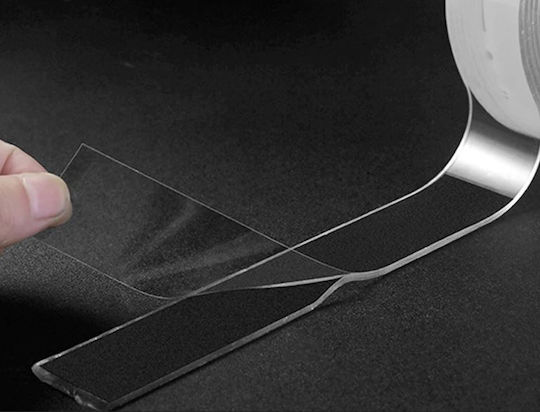 Doppelseitiges Klebeband Zola Transparent Flexibel Nicht Markierend 100 X 3 Cm