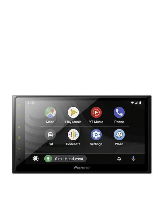 Pioneer Sistem Audio Auto 2 DIN (Bluetooth/USB) cu Ecran Tactil 6.8"