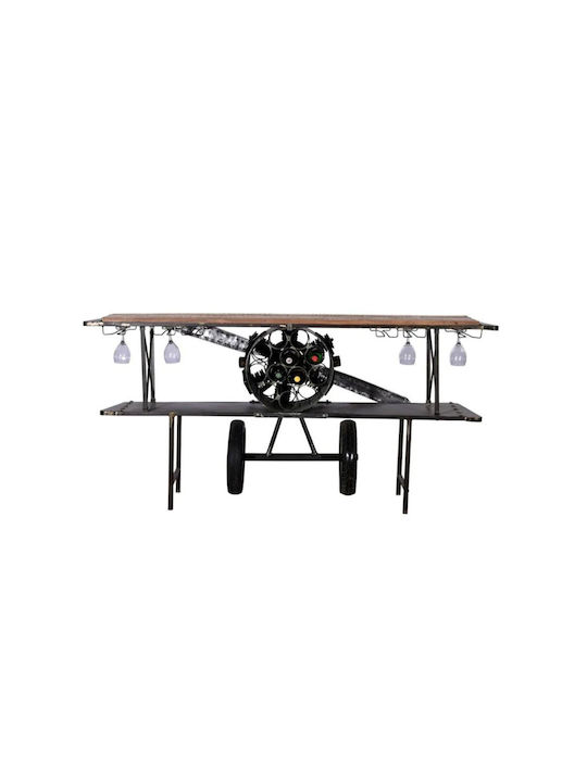 Aviation Конзолна маса Метална Естествено Д191xШ58xВ91cm