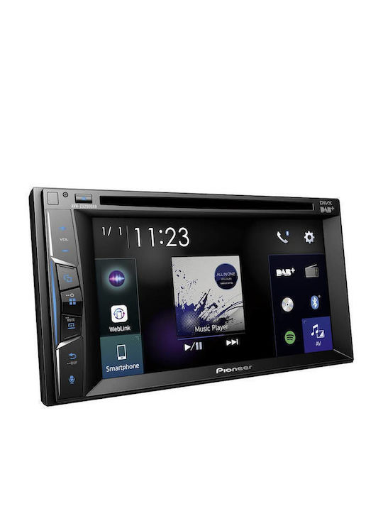 Pioneer Car Audio System 2DIN (Bluetooth/USB/WiFi/GPS/Apple-Carplay/Android-Auto/CD) with Touch Screen 6.2"