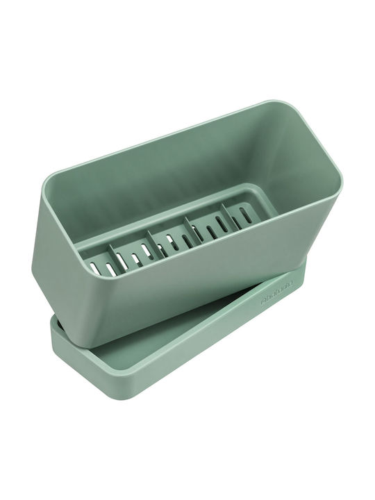 Brabantia Kitchen Sink Organizer Plastic Green 19.5x11x8cm