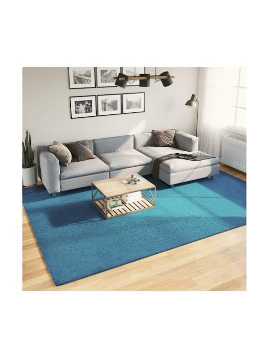 vidaXL Oviedo Χαλί Ορθογώνιο Τιρκουάζ 240x340cm