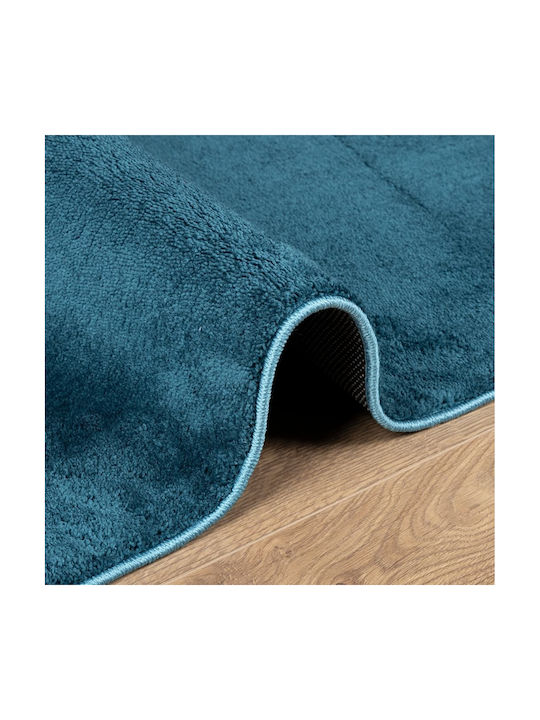 vidaXL Oviedo Χαλί Ορθογώνιο Τιρκουάζ 160x230cm