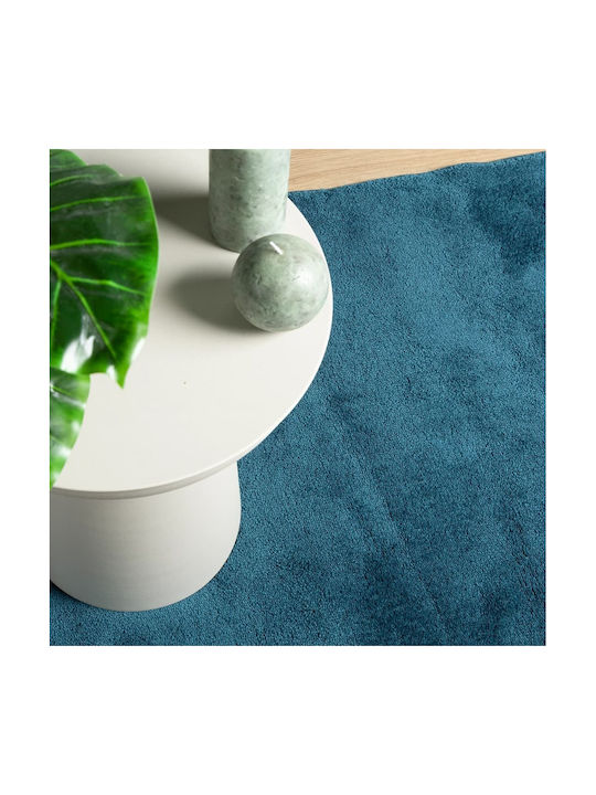 vidaXL Oviedo Χαλί Ορθογώνιο Τιρκουάζ 120x120cm