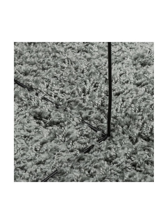 vidaXL Χαλί Διάδρομος Shaggy Πράσινο 80x250cm