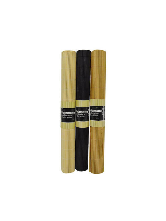 Ankor Placemat Bamboo Black 45x30cm 1pcs