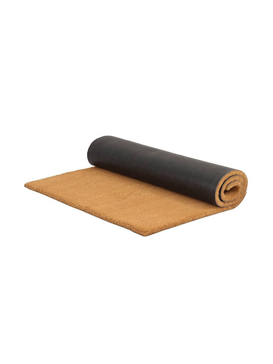 vidaXL Entrance Mat made of Coir with Anti-slip Backing Brown 80x100cm