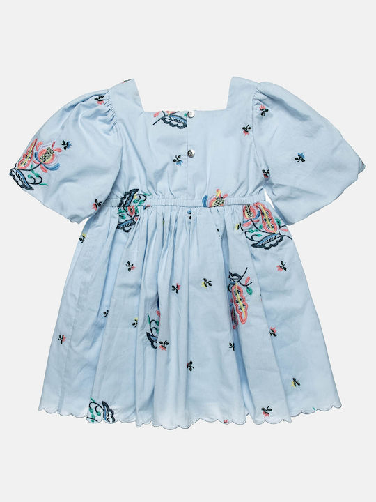 Alouette Kids Dress Floral Light Blue