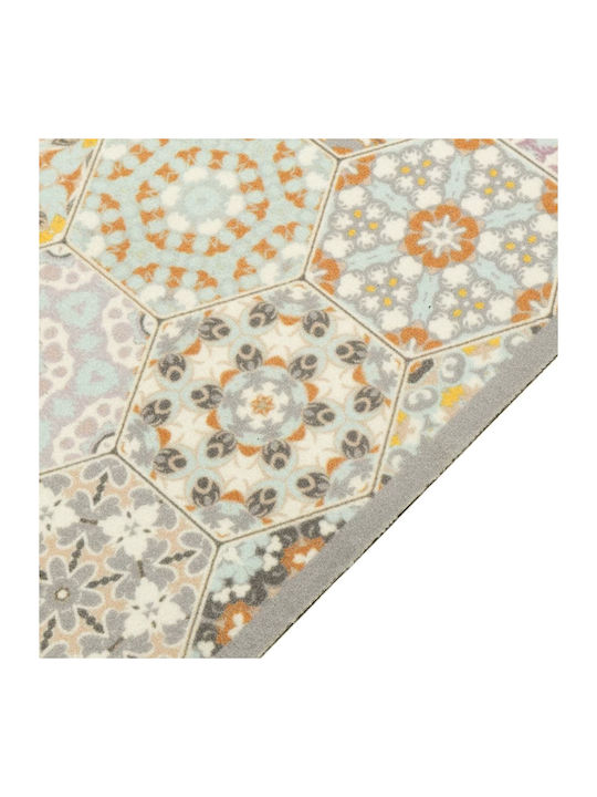 vidaXL Kitchen Mat Runner with Anti-slip Underlay Colorful 45x150εκ.