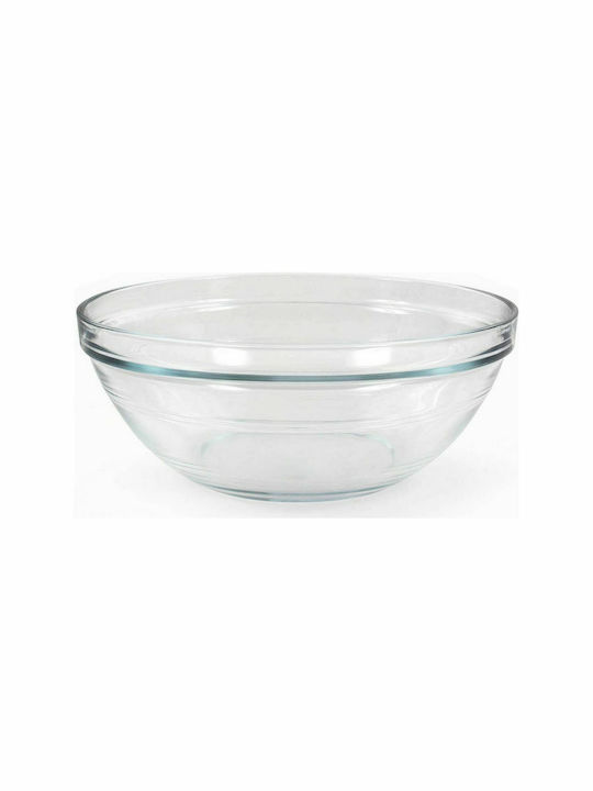 Duralex Glass Salad Bowl Transparent 23x23x9.3cm