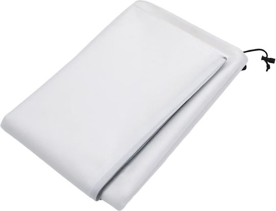vidaXL Covers Shade Sail White 3.93x3.5m