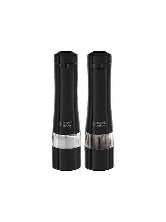 Russell Hobbs Classics Σετ Ηλεκτρικοί Μύλοι Μπαχαρικών Inox σε Μαύρο Χρώμα 2τμχ