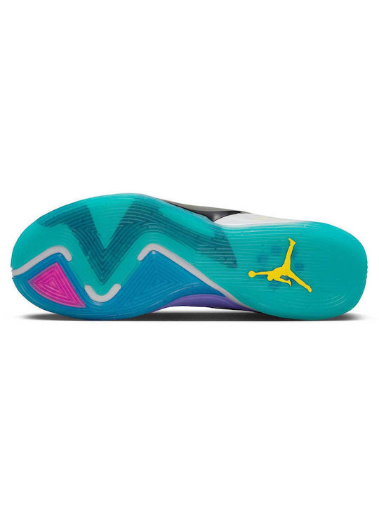 Luka 2 Χαμηλά Μπασκετικά Παπούτσια Wolf Grey / Μαύρο / Hyper Jade / Speed Yellow