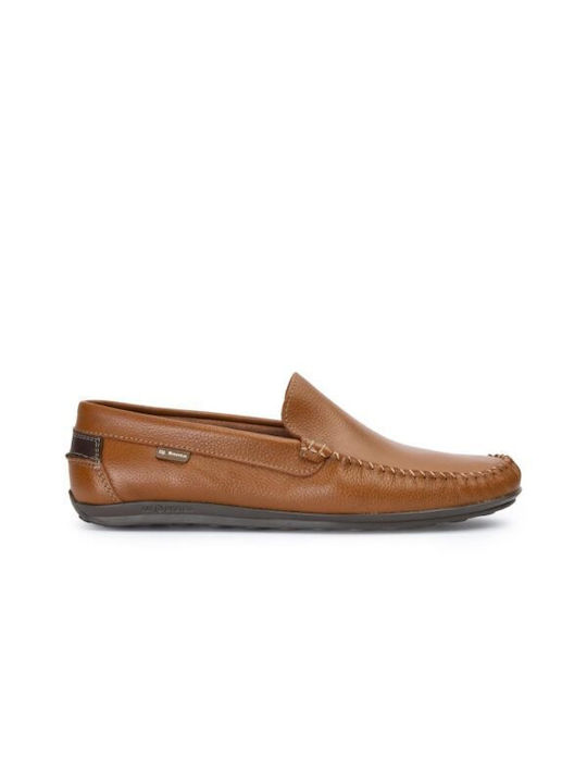 Dj.Santa Men's Leather Moccasins Tabac Brown