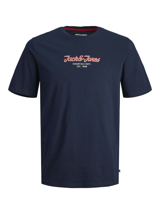 Jack & Jones Men's Short Sleeve T-shirt Navy