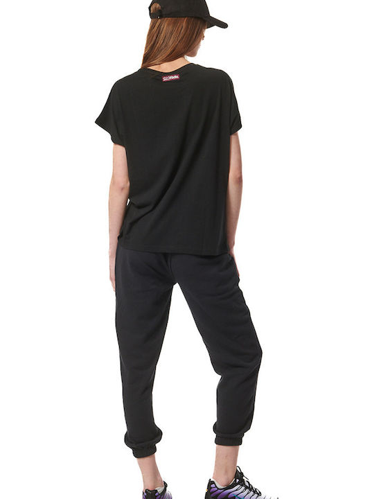 Body Action Damen-Sweatpants BLACK