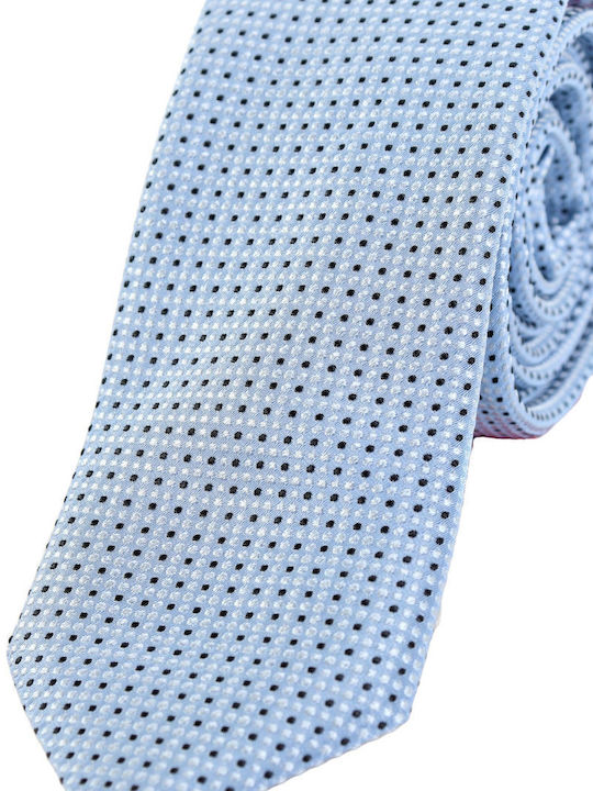 Hugo Boss Men's Tie Printed in Light Blue Color