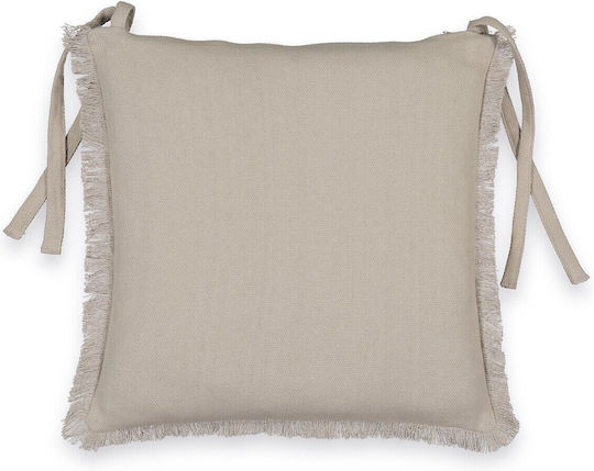 La Redoute Interieurs Garden Chair Cushion Beige 40x40cm.