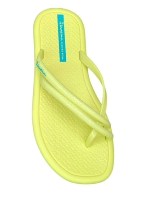 Women's Flip Flops in Yellow Color