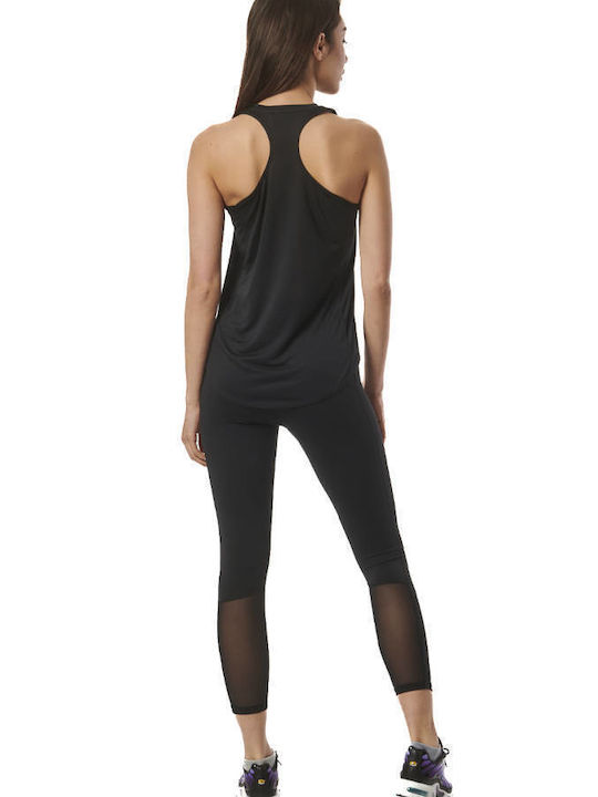 Body Action Formare Colanti de femei Cropped Colanti Black