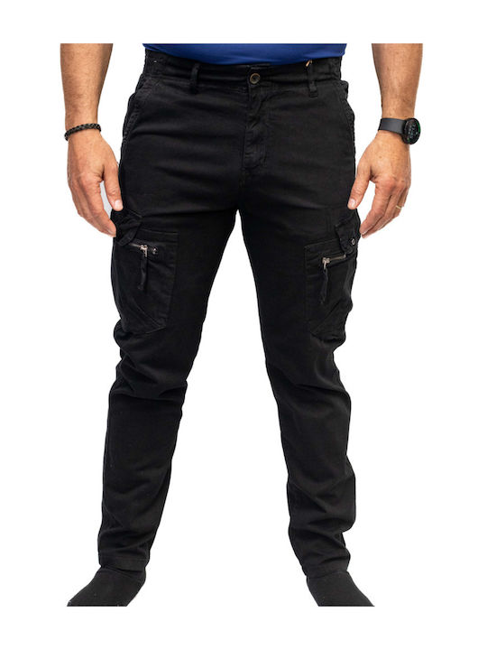 Men's Trousers Cargo Black