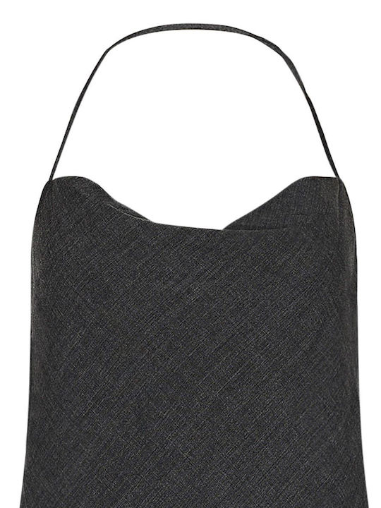 Summer Maxi Evening Dress Grey