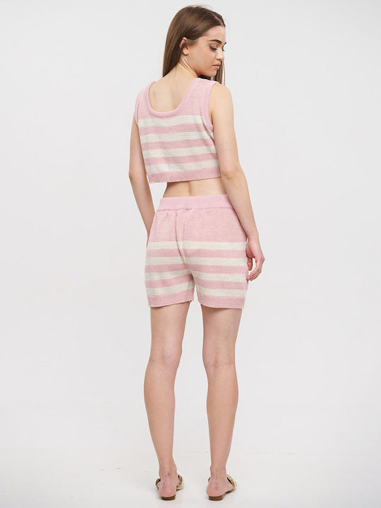 Ble Resort Collection Γυναικείο Τοπ Παραλίας Ροζ