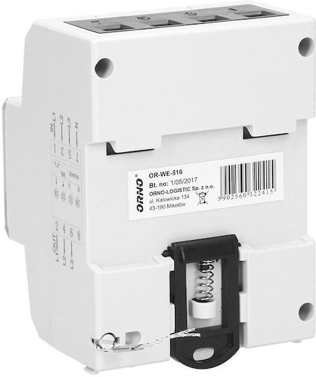 Orno Analizator De Energie Panou Electric Digital Șină Trifazat Modbus OR-WE-516