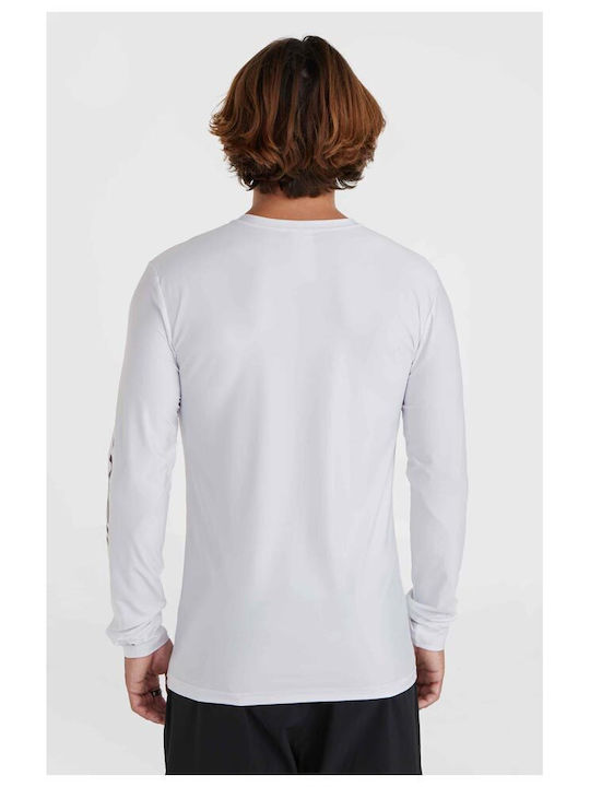 O'neill Men's Long Sleeve Sun Protection Shirt White