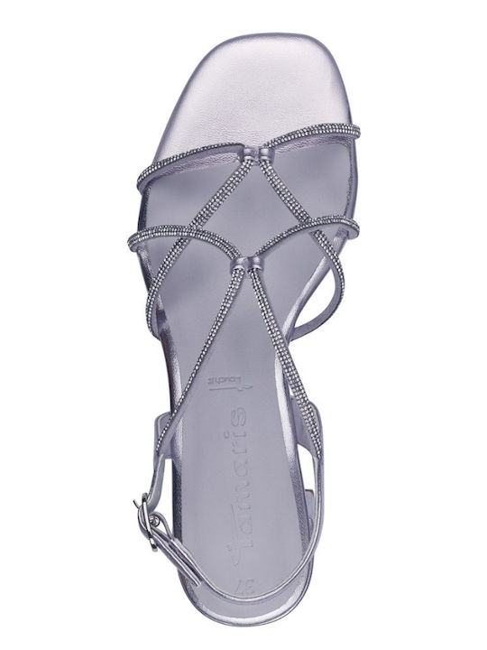 Sandalen Lila
