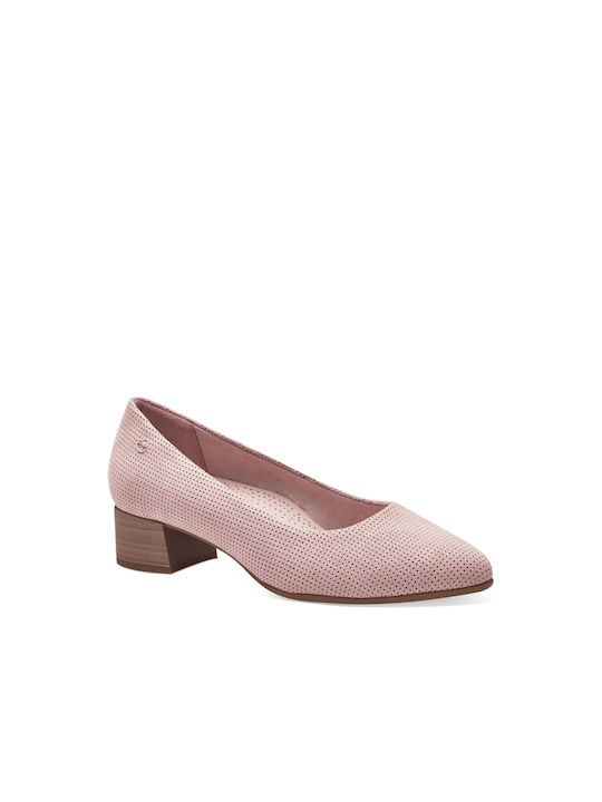 Tamaris Anatomic Leather Pink Heels