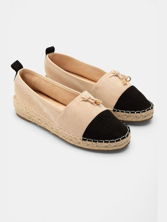 Kalliope Damen Espadrilles in Schwarz Farbe