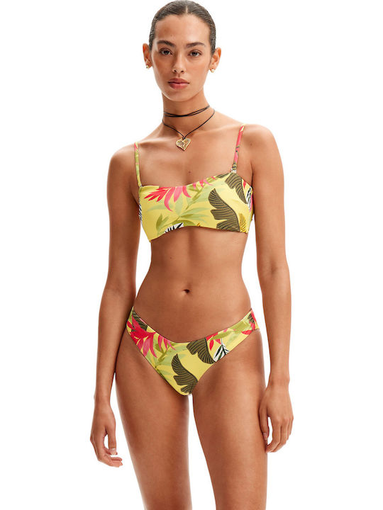Palms Bikini Slip Blumen