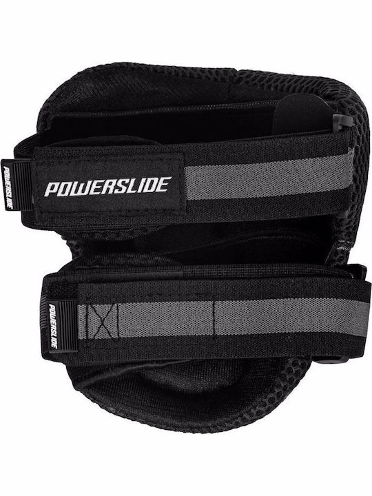 Powerslide Pro Men Knee Pads for Rollers Black