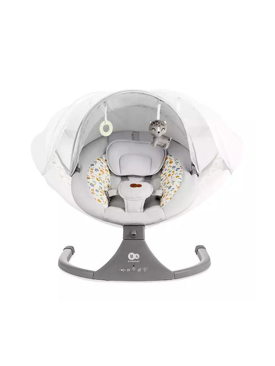 Kinderkraft Electric Baby Relax Lumi 2 with Music Light Grey