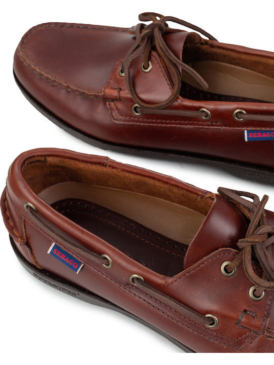 Endeavor Men's Leather Moccasins Brown