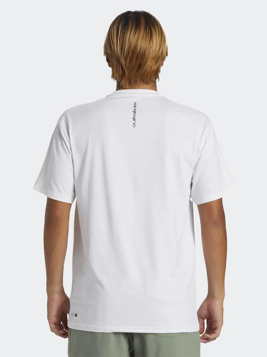 Quiksilver Everyday Surf Αντηλιακή Μπλούζα Λευκή