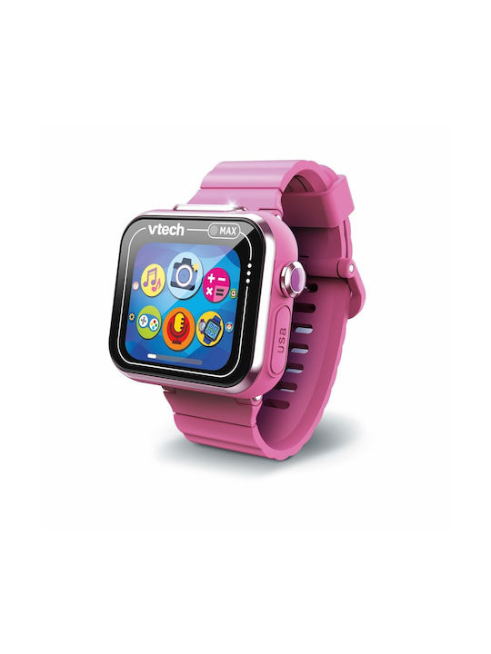 Vtech Kinder-Smartwatch Kidizoom mit Kautschuk/Plastikarmband Rosa