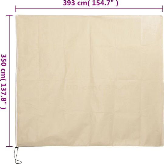 vidaXL 3203564 Αντιπαγετική Κουκούλα 70gr/m² 3.5x3.93m Μπεζ