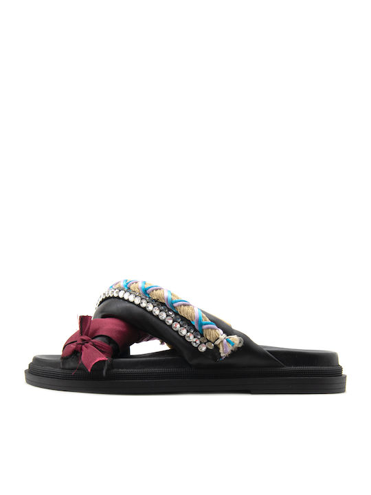 Inuovo Leder Flache Sandalen Für Damen