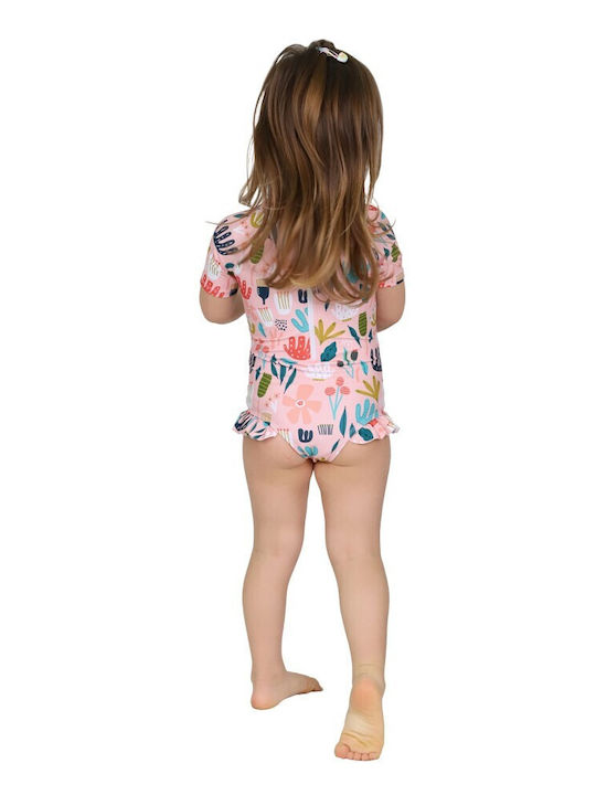 Waves Kids Swimwear One-Piece Sunscreen (UV)