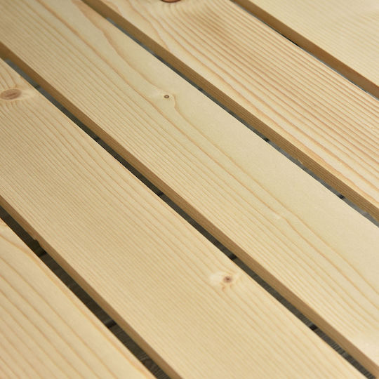 Outsunny Blumenkasten Hölzernes Natural Wood 118x55x83cm.
