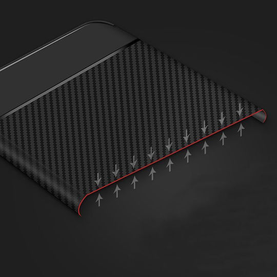 Tech-Protect Back Cover Σιλικόνης Μαύρο (Motorola Moto G54)