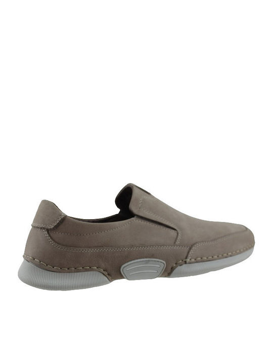 Men's Leather Casual Shoes Brown