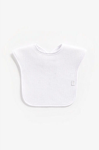 Mothercare Baby Lätzchen Stoff Weiße 3 Stück