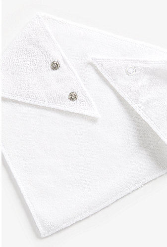 Mothercare Bandana Stoff white 3Stück