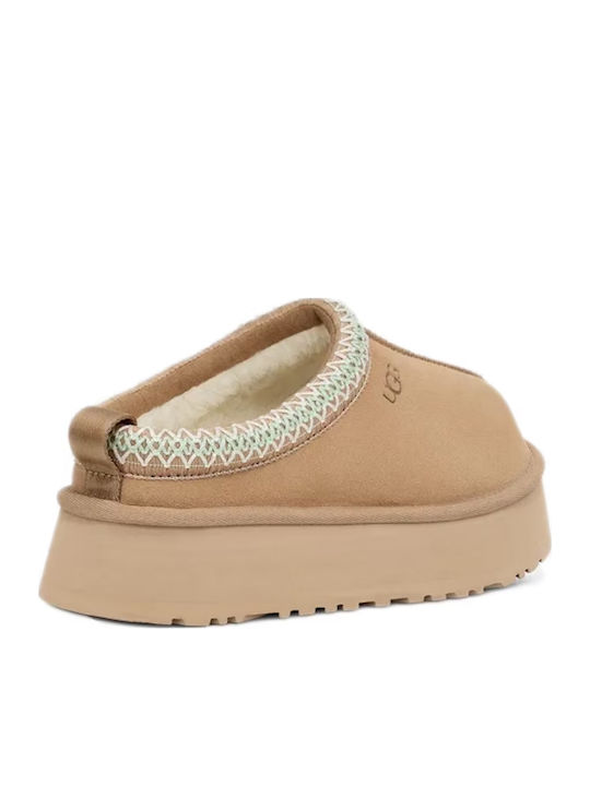 Tazz Slipper Closed Women's Slippers Beige