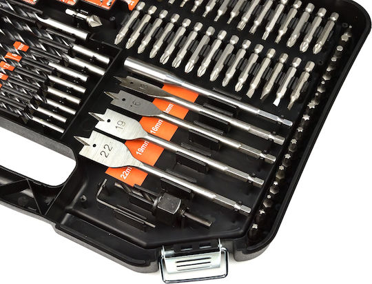 Geko Set of 246 Drills HSS Titanium with Hexagonal Shank for Metal