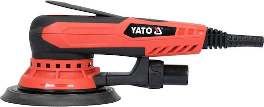 Yato YT-82206 Έκκεντρο Τριβείο 150mm Ρεύματος 350W με Ρύθμιση Ταχύτητας και με Σύστημα Αναρρόφησης